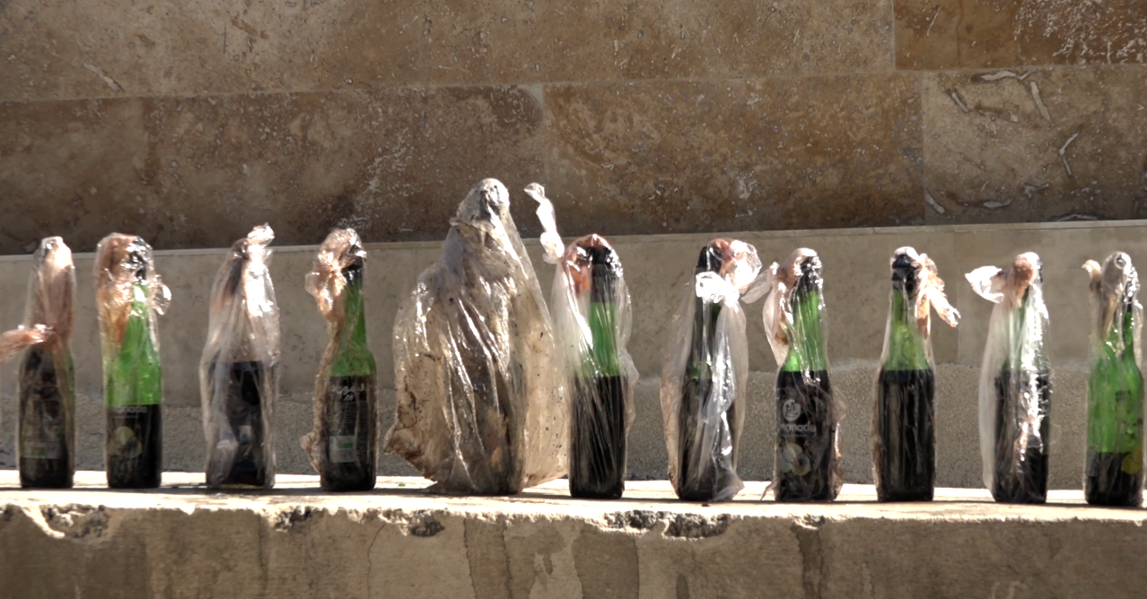 کشف ۳۰ عدد کوکتل مولوتف آماده استفاده در شهر ایلام 