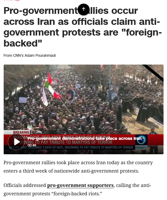 بازتاب راهپیمایی میلیونی حمایت از جمهوری اسلامی در رسانه های خارجی بازتاب راهپیمایی میلیونی حمایت از جمهوری اسلامی در رسانه های خارجی