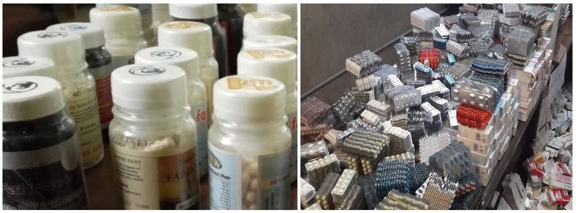 کشف محموله غیرمجاز شربت و قرص متادون در سیرجان کشف محموله غیرمجاز شربت و قرص متادون در سیرجان