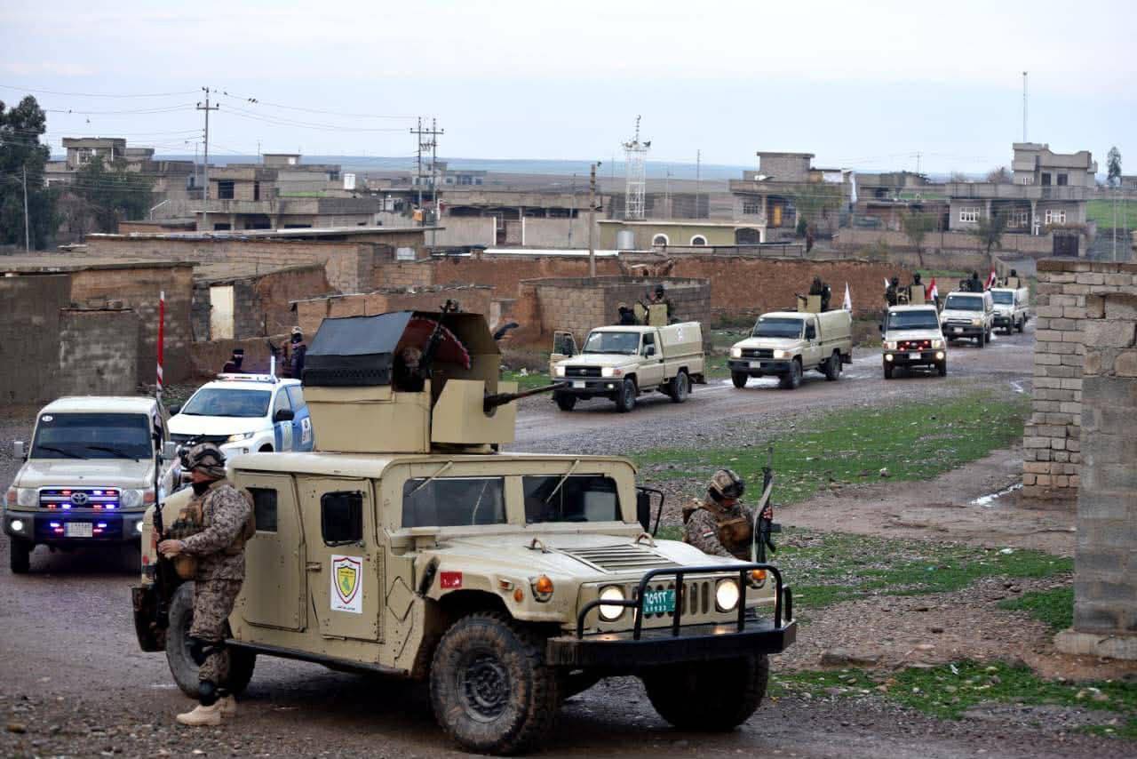 اعزام دومین یگان از نیروهای تازهنفس حشد الشعبی به مرز سوریه اعزام دومین یگان از نیروهای تازهنفس حشد الشعبی به مرز سوریه