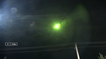 نورانی افشانی شب ۲۲ بهمن در مهاباد