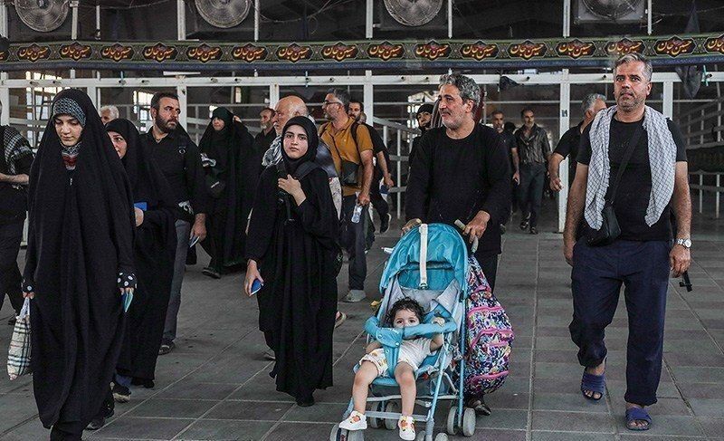 تردد بیش از ۱۳ هزار زائر از مرز مهران در ۲۴ ساعت گذشته