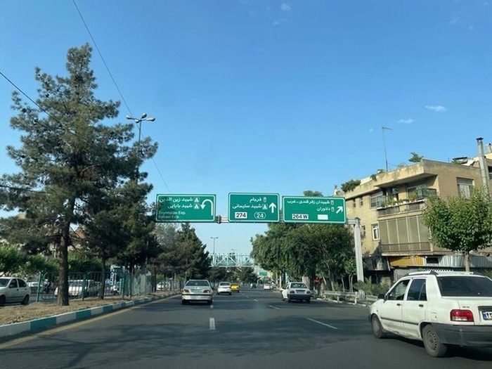 *برخی معابر تهران ترافیک روان است