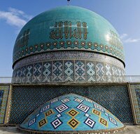 بازسازی نیم‌گنبد گوهرشاد حرم مطهر رضوی