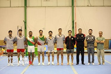 میزبانی کیش از دومین اردوی آماده سازی تیم ملی ترامپولین بزرگسالان