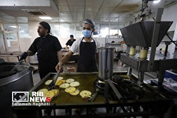 کارگاه پخت زولبیا بامیه در کیش