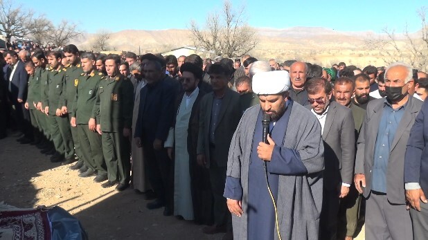 درگذشت مادر شهید در درغک شهرستان کهگیلویه