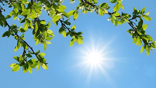 افزایش تدریجی دما در اغلب مناطق