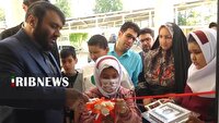 نمایشگاه آثار هنری دانش آموزان نیاز ویژه در خرم آباد