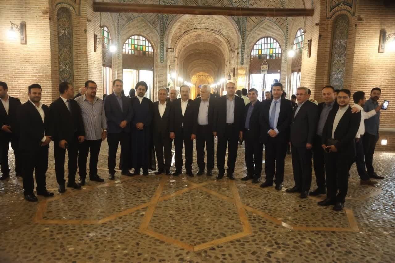 بازدید استاندار اربیل عراق از کاروانسرای جهانی سعدالسلطنه قزوین