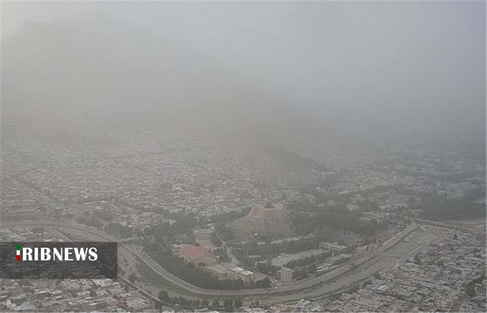 هوای لرستان در وضعیت ناسالم هوای لرستان در وضعیت ناسالم