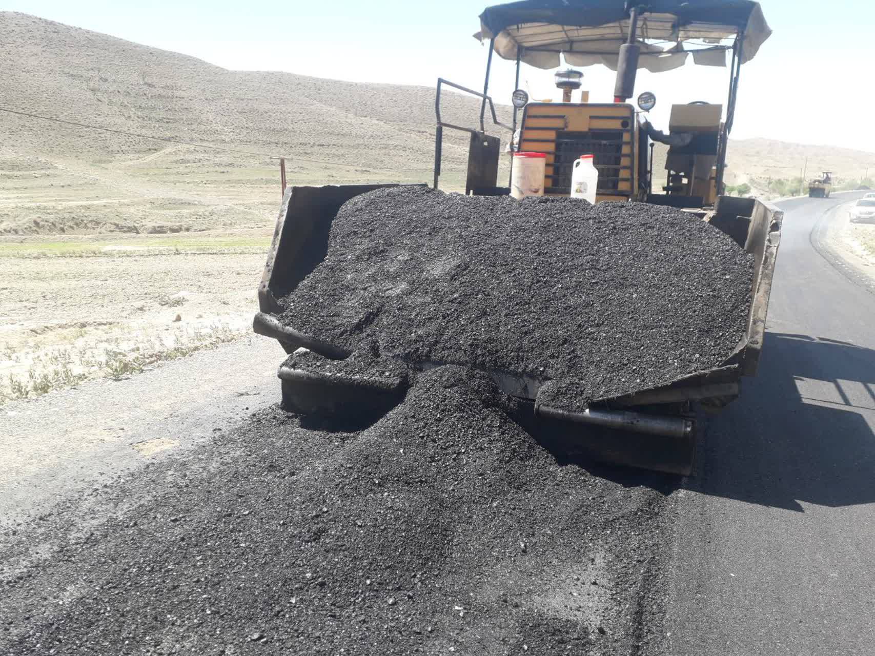 آسفالت راه روستایی اردیز بخش روداب سبزوار