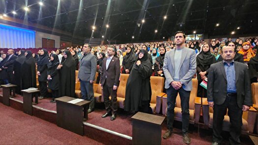 آغاز مراسم جشنواره ملی دختران آفتاب ایران 《جام ایراندخت》