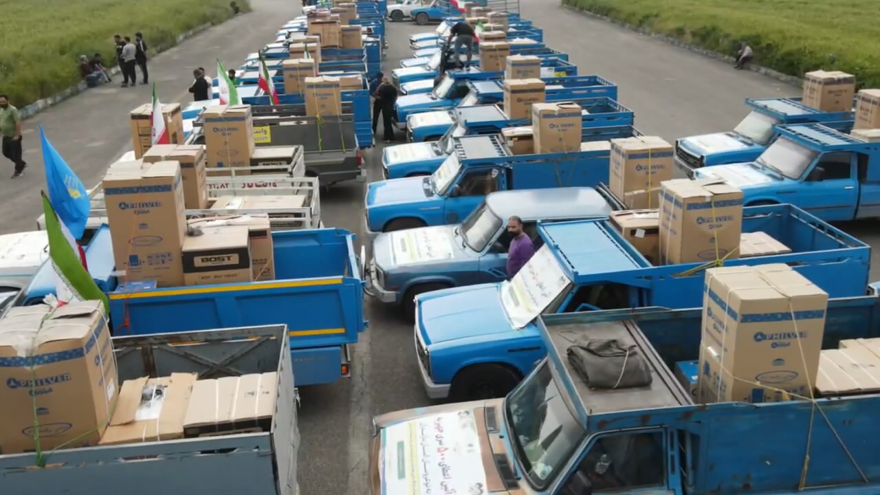 اهدا ۵۰۰ سری جهیزیه به نوعروسان استان مازندران اهدا ۵۰۰ سری جهیزیه به نوعروسان استان مازندران