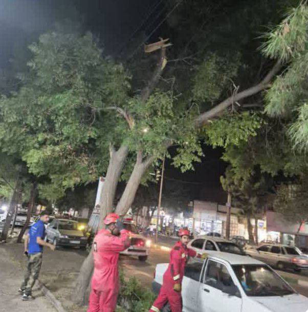 توفان با سرعت ۹۷ کیلومتر در ساعت سبزوار را در نوردید توفان با سرعت ۹۷ کیلومتر در ساعت سبزوار را در نوردید