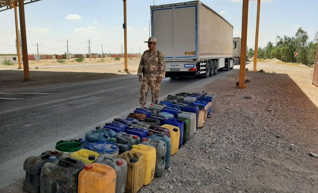 کشف بیش از هزار لیتر سوخت قاچاق توسط گروهان مرزی چنگوله