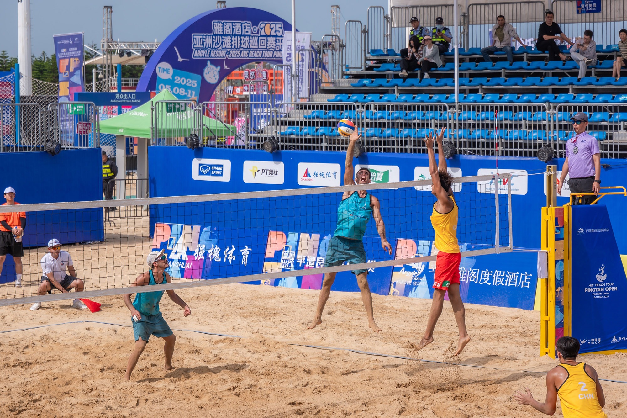 تور آزاد والیبال ساحلی آسیا؛ صعود ایران به مرحله حذفی