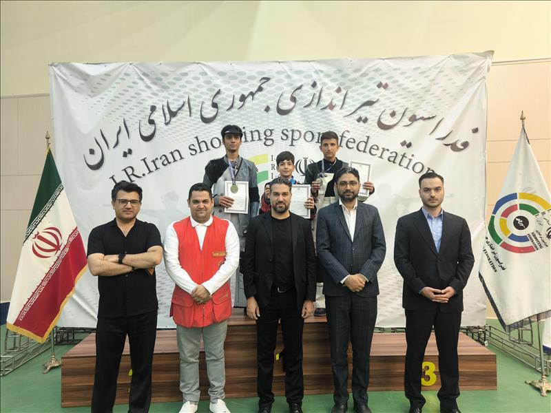 قهرمانی مهدورزاده در مسابقات آزاد تفنگ نوجوانان
