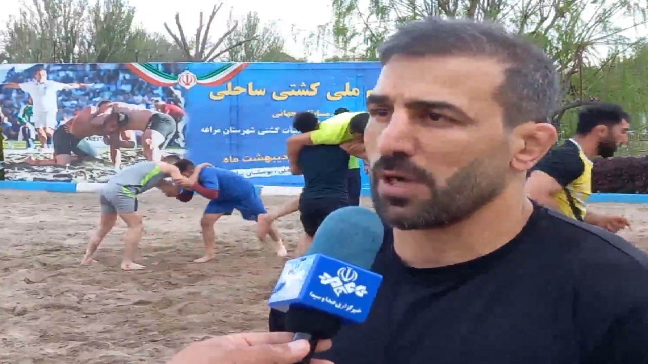  	    		برگزاری اردوی تیم ملی کشتی ساحلی در مراغه 	    	