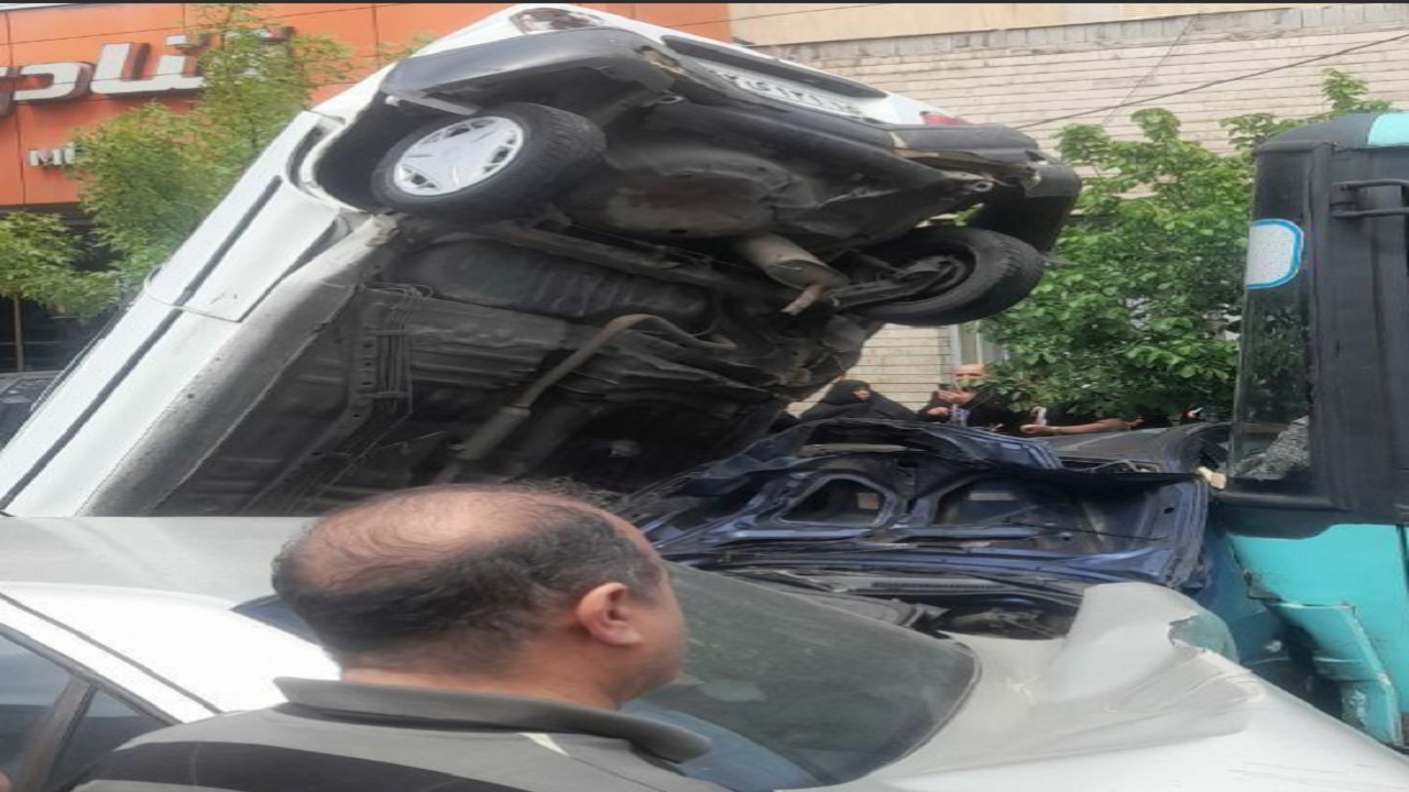 یک مصدوم در پی ترمز بریدن اتوبوس شهری در تبریز