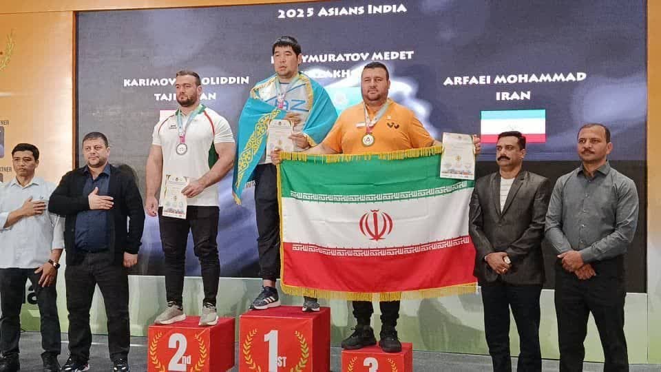 ورزشکار میاندوآبی در مسابقات قهرمانی مچ‌اندازی آسیا سوم شد