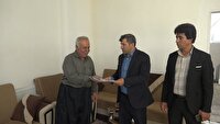 دیدار و تجلیل از 3 جانباز سرافراز دوران دفاع مقدس در تکاب