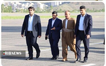 ️دبیرکل کمیسیون ملی یونسکو در ایران وارد سنندج شد