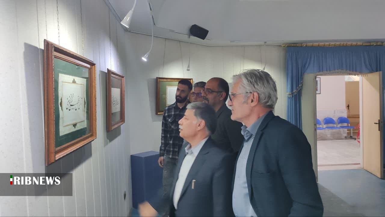 برگزاری نمایشگاه خوشنویسی «بوی عشق» در الیگودرز برگزاری نمایشگاه خوشنویسی «بوی عشق» در الیگودرز