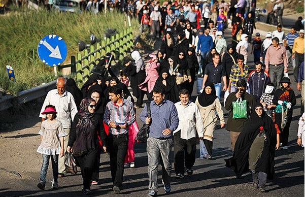 همایش بزرگ پیاده‌روی خانوادگی در همدان