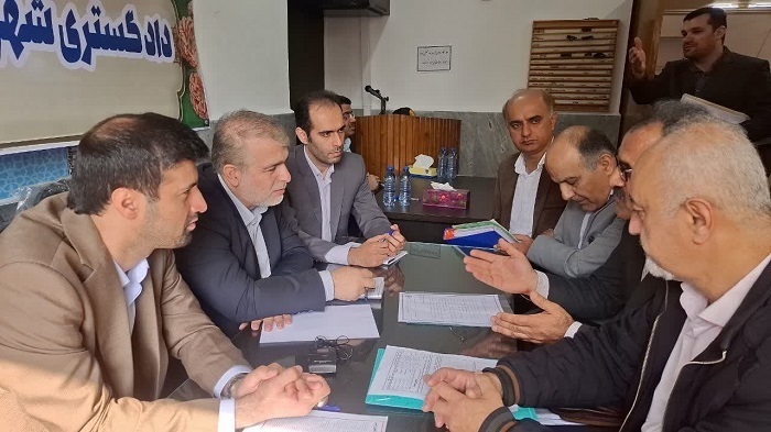 دیدار مردمی رئیس کل دادگستری در غرب مازندران