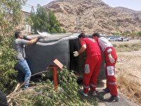 عابر پیاده پس از برخورد با خودرو پژو، جان باخت