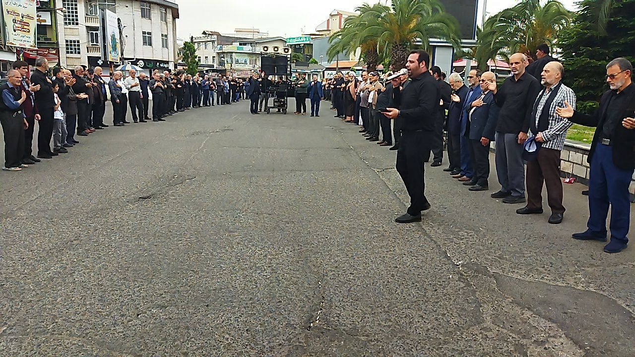 گیلان غرق در عزای سالروز شهادت امام جعفر صادق (ع)