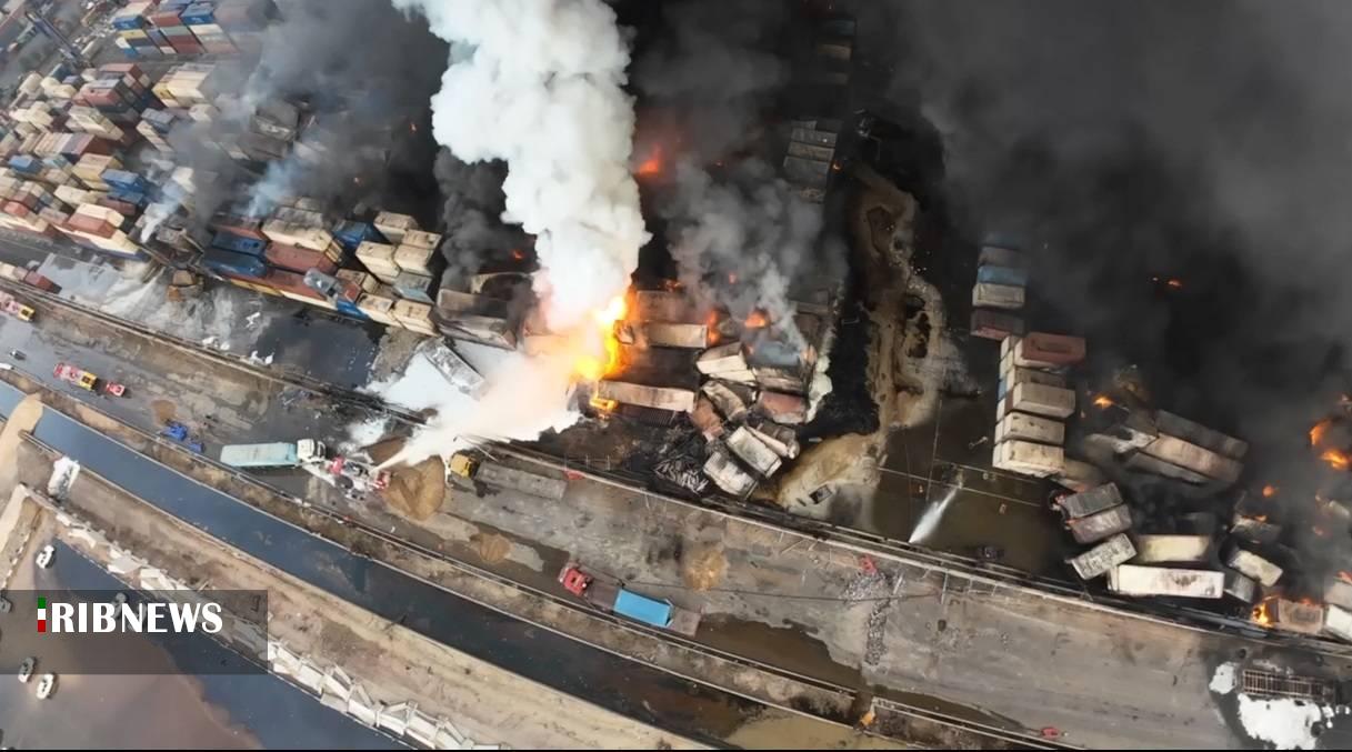 انفجار در بندر شهید رجایی با ۲۵ کشته و ۸۰۰ مجروح