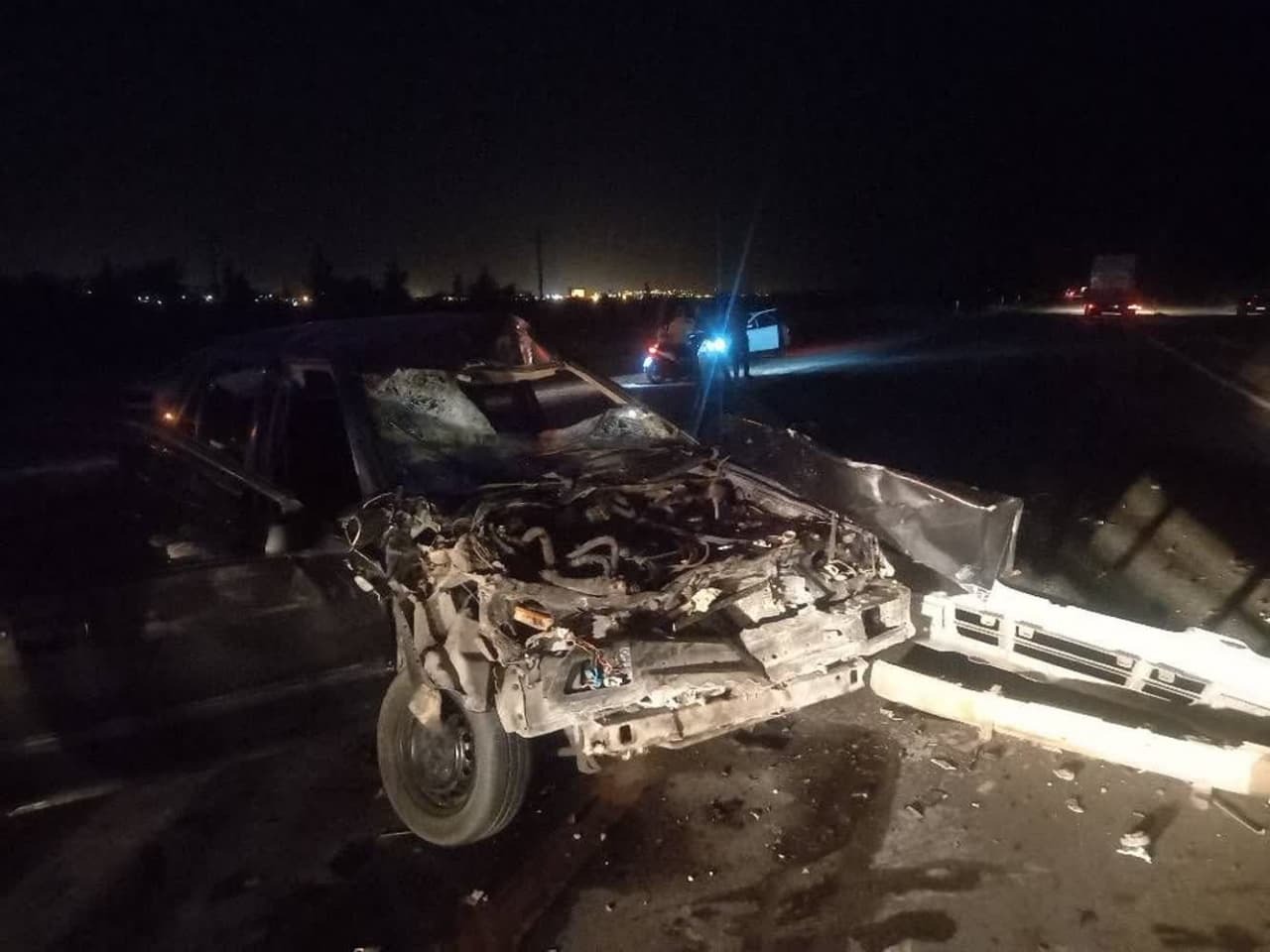 یک کشته در برخورد سواری پراید با تریلی در فردوس یک کشته در برخورد سواری پراید با تریلی در فردوس