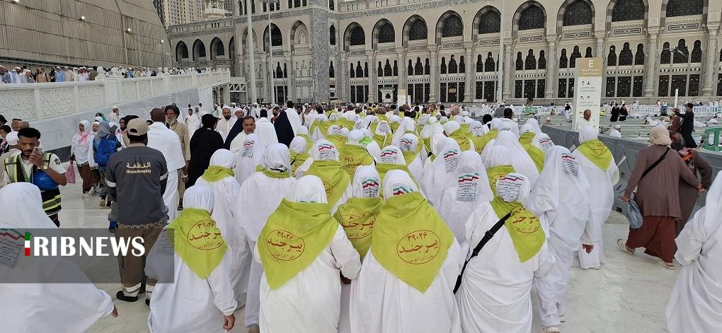 امشب حضور ۱۰۰ درصدی زائران حج تمتع خراسان جنوبی در مکه مکرمه
