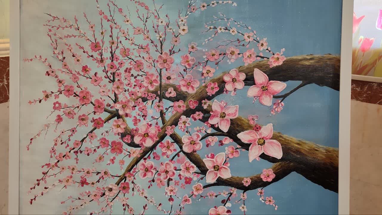 گشایش نمایشگاه آثار نقاشی هنرمندان تکابی