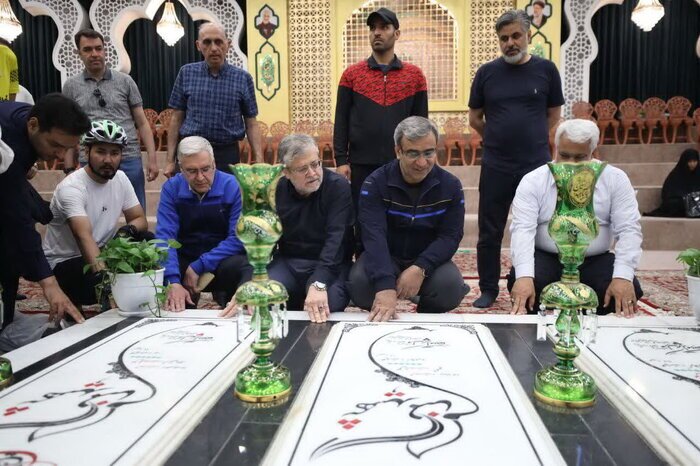 استاندار و مدیران خراسان رضوی در مشهد رکاب زدند