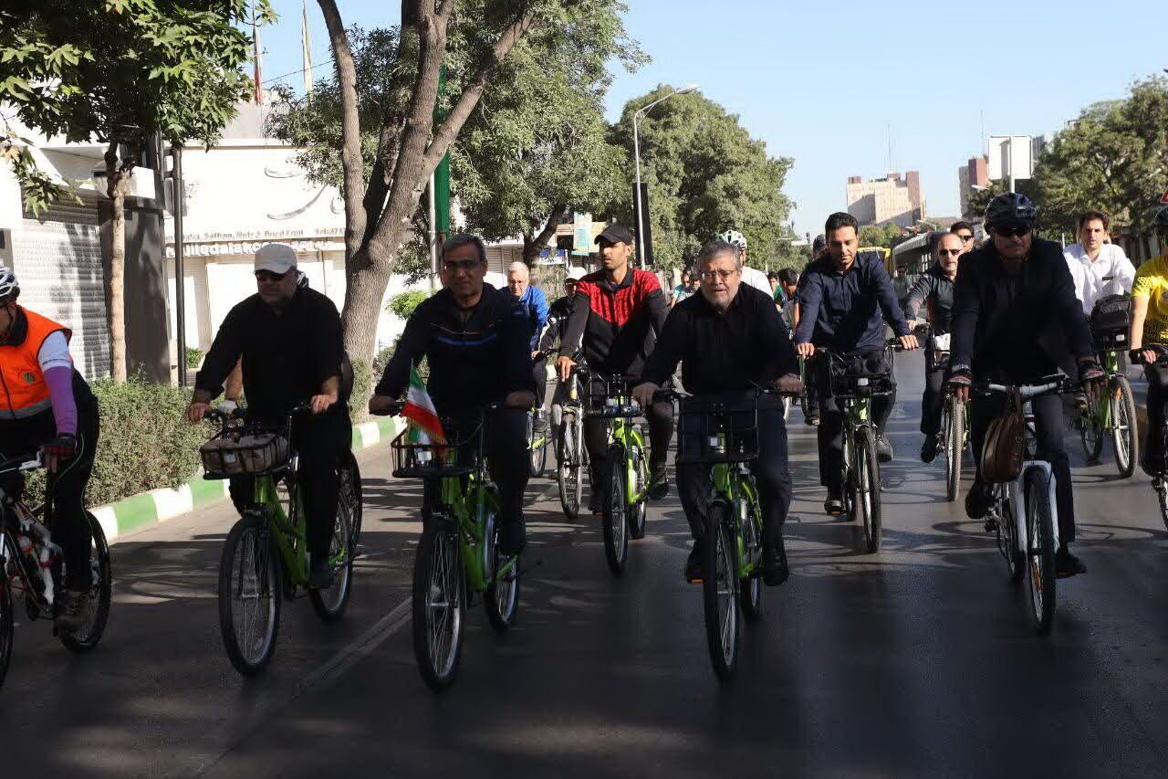 ایجاد ۲۲۰ مسیر دوچرخه در مشهد ایجاد ۲۲۰ مسیر دوچرخه در مشهد