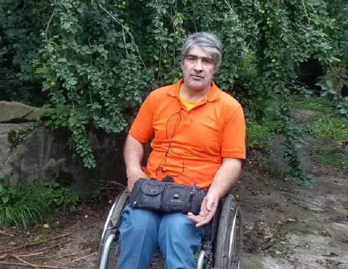 آسمانی شدن جانباز در تنکابن