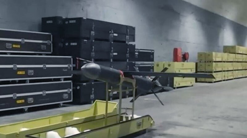 پهپاد انتحاری شاهد ۱۰۷ سپاه رونمایی شد