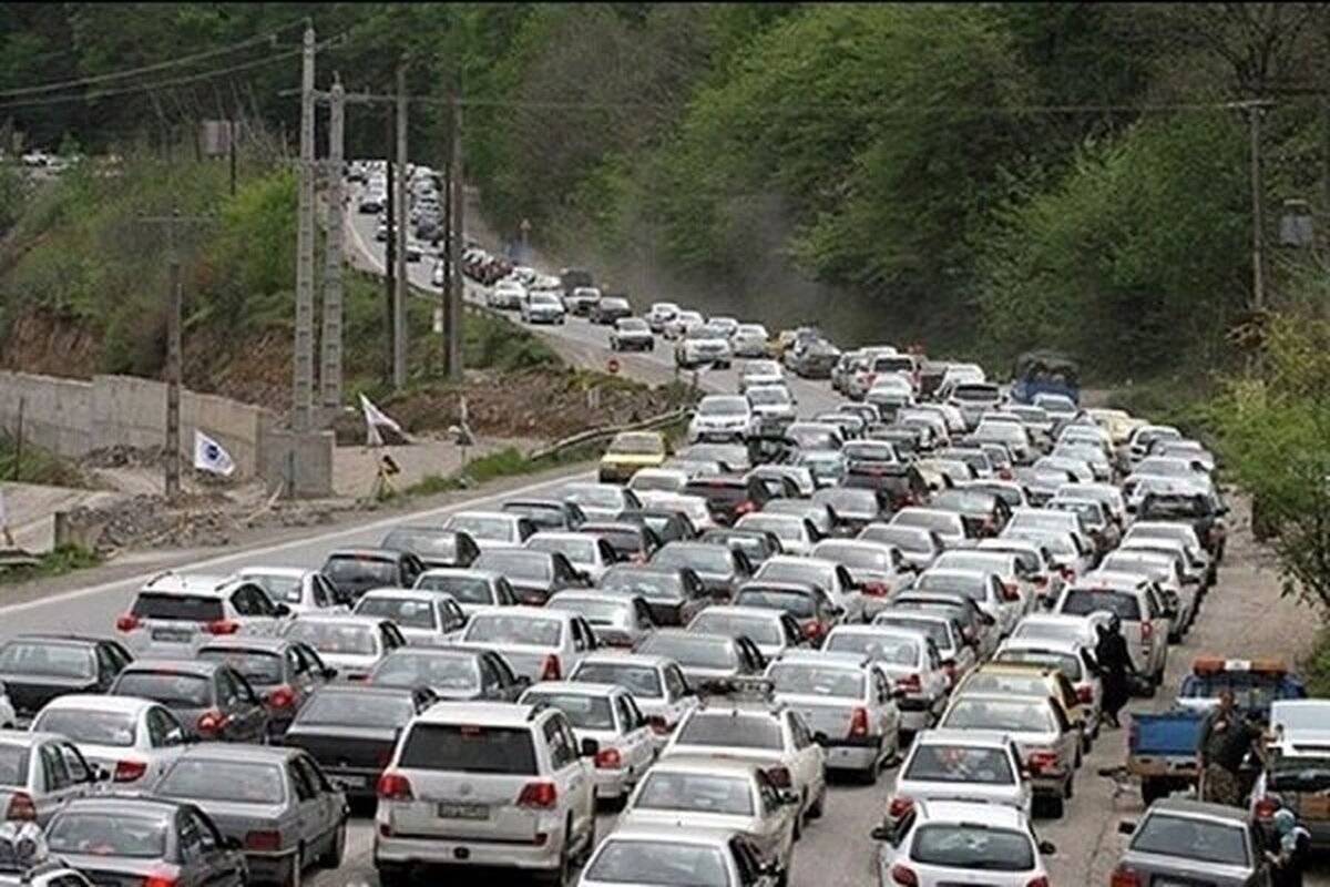 وضعیت راه‌های کشور؛ ترافیک سنگین در محور‌های شمالی
