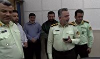 خدا قوت فرماندهی انتظامی آبادان به کارکنان صدا و سیما