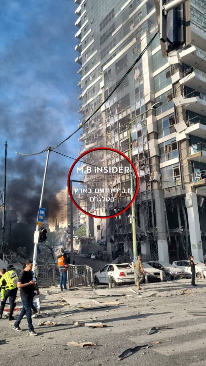 موج سیزدهم حملات موشکی ایران به اسرائیل