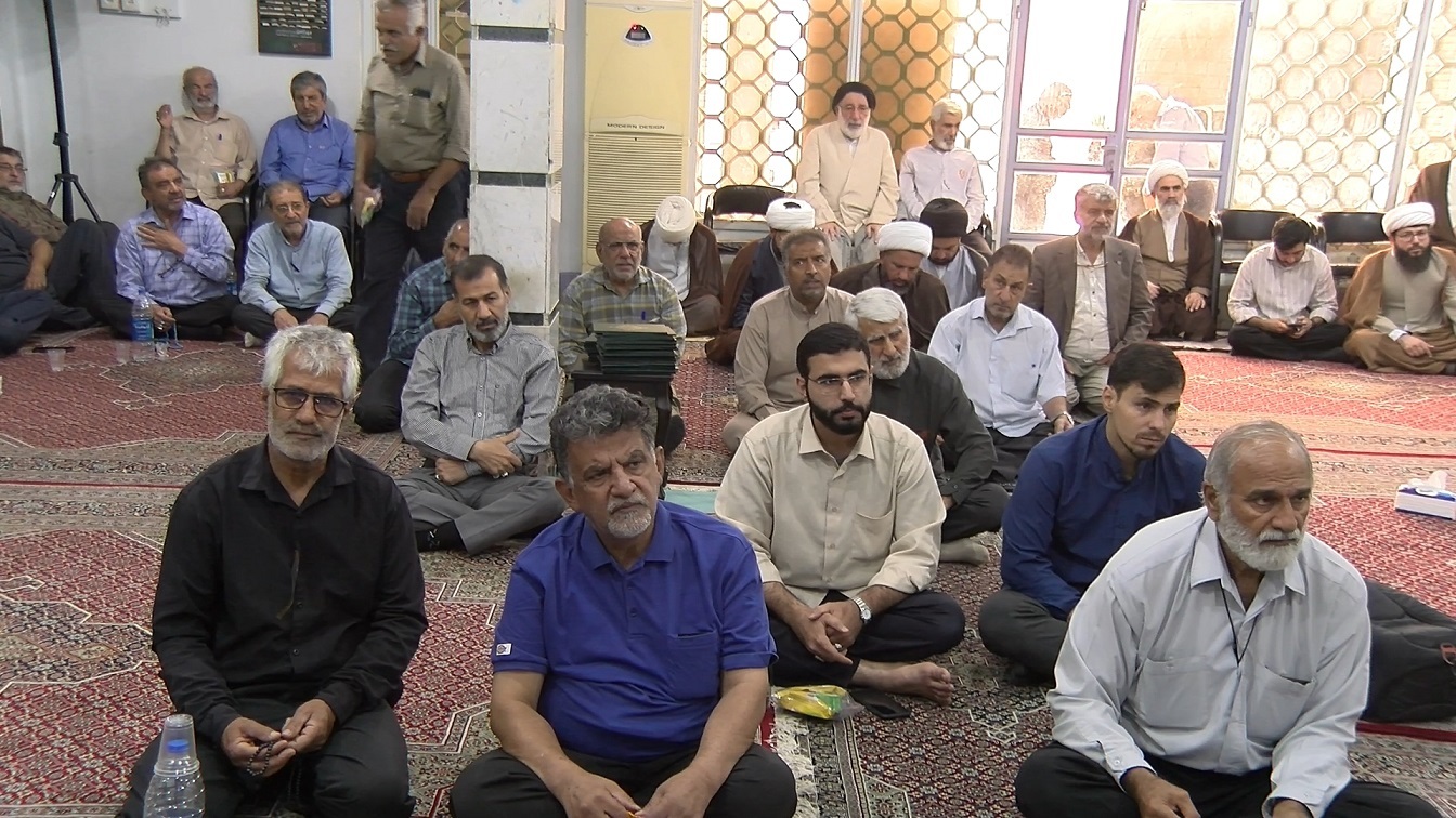 آیین بزرگداشت سالگرد ارتحال مرحوم آیت الله دهدشتی در حوزه علمیه آبادان