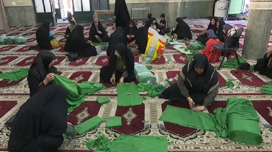 آماده سازی ۳۰ هزار دست لباس همایش شیرخوارگان حسینی در یزد