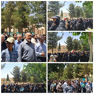راهپیمایی جمعه خشم و نصردر کرمان