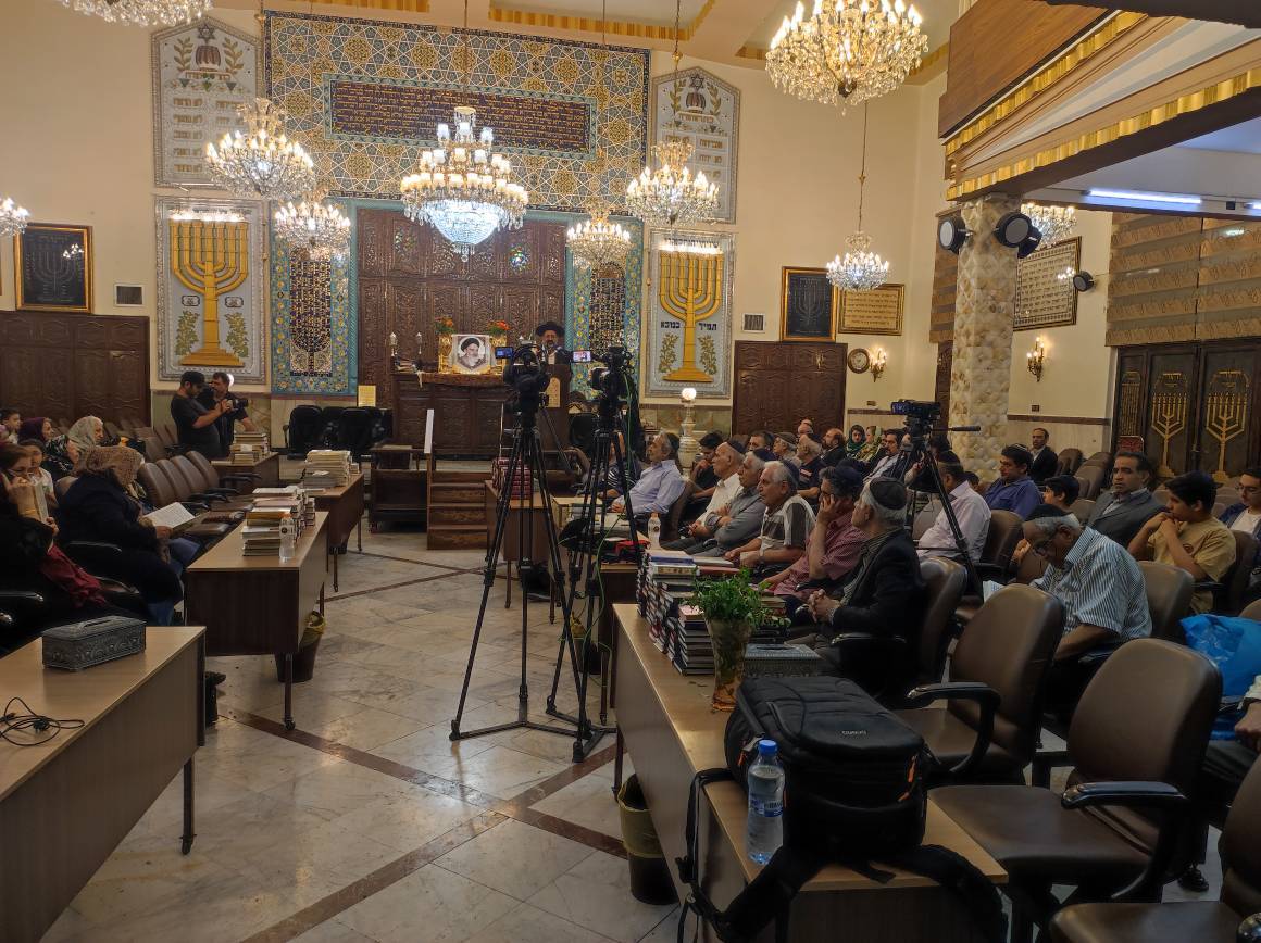 ­کلیمیان ایران در مراسمی به یاد امام خمینی (ره)