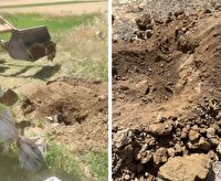 انسداد 3 حلقه چاه غیر مجاز در شهرستان بوکان