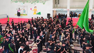پیمان نوجوانان اصفهانی با نوجوان کربلا تا نابودی اسرائیل و آمریکا