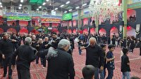 برگزاری دو مراسم عزاداری در خوروبیابانک